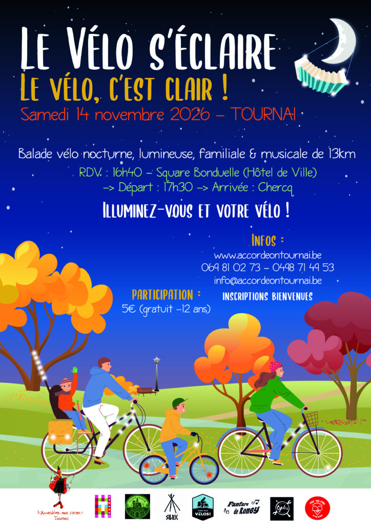 Le Vélo s’éclaire ! Le vélo c’est clair !